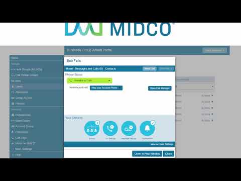 Manage Users on Midco Hosted VoIP Through the CommPortal - Admin