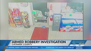 Armed suspect broke glass, robbed convenience store in Newton, deputies say