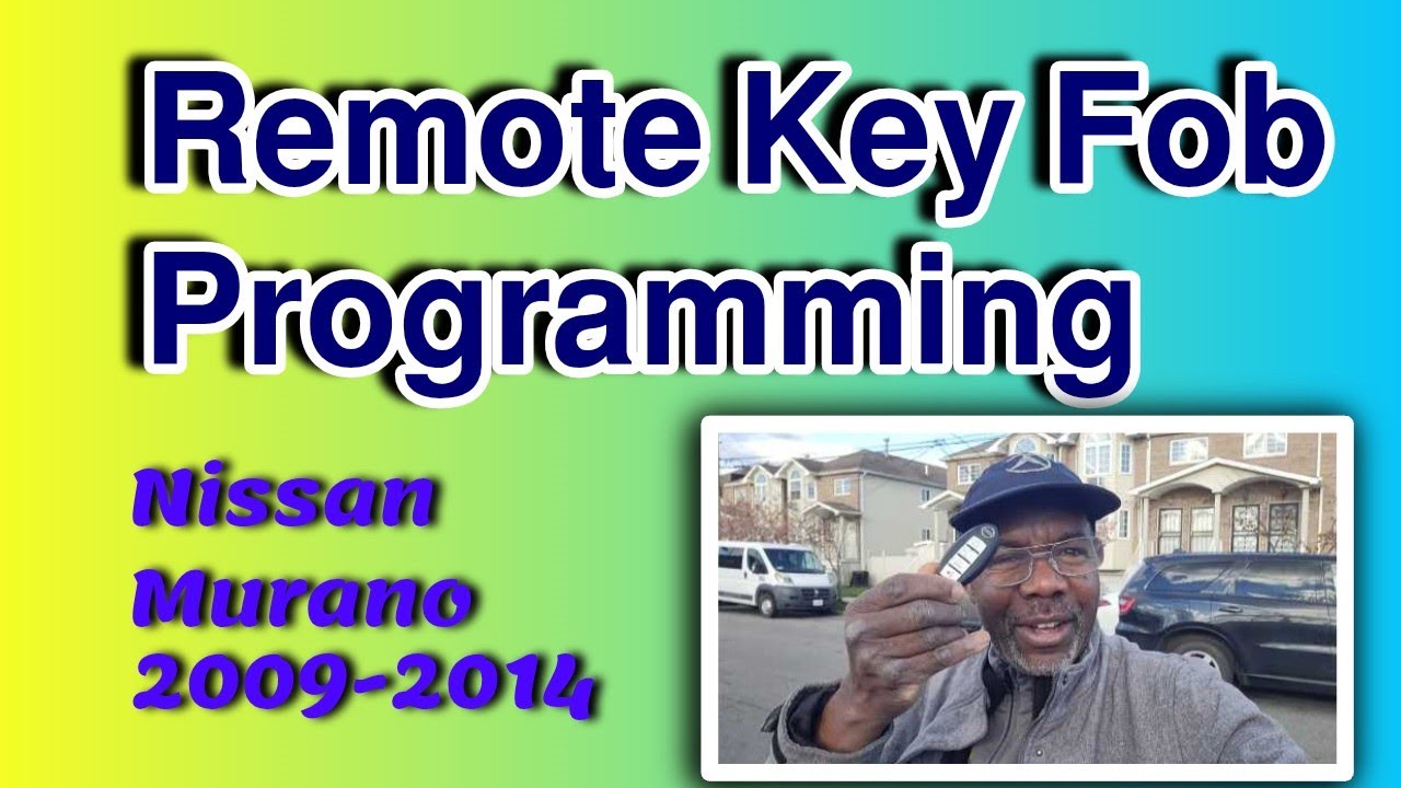 2009-2014 Nissan Murano Remote Key Fob Programming using autel maximIm