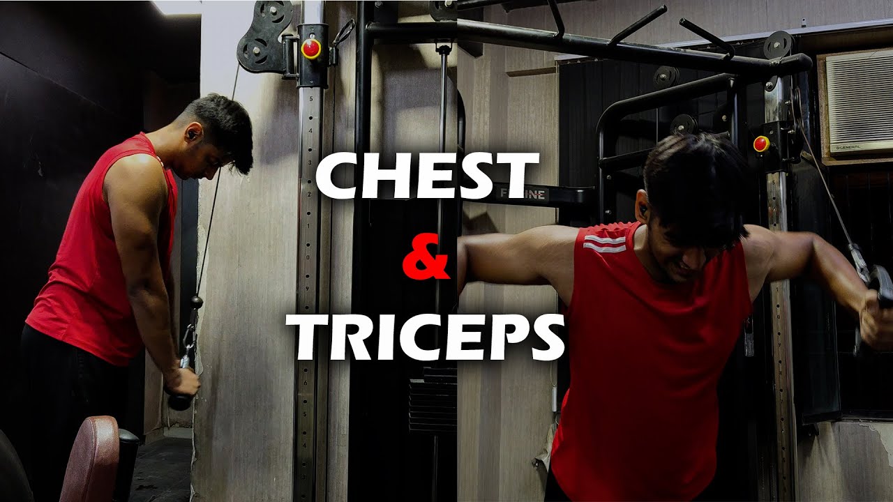INDIAN BULK DAY 47 BEST CHEST & TRICEPS WORKOUT FOR GROWTH YouTube