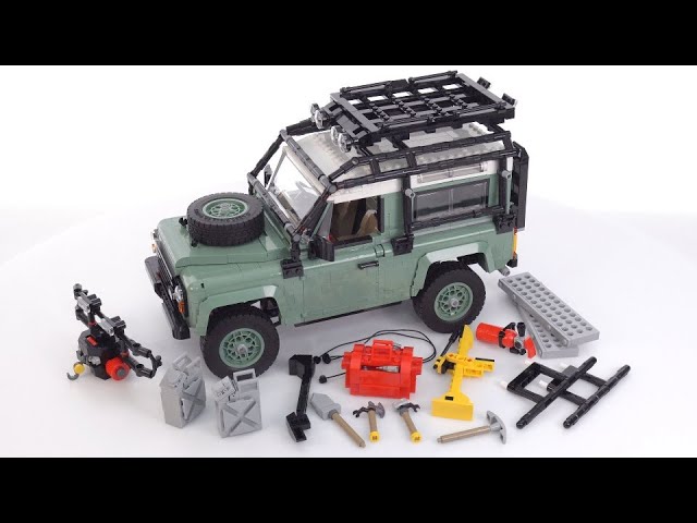 LEGO Land Rover Classic Defender 90 building set faithfully replicates the  1983 model » Gadget Flow