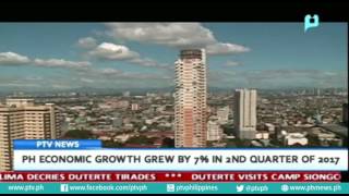 PH economic growth grew by 7% in 2nd quarter of 2016