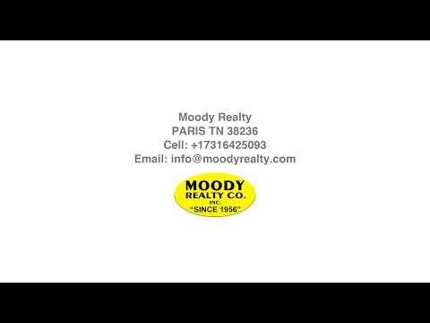 416 Willowbrook Dr, Paris, TN home video tour