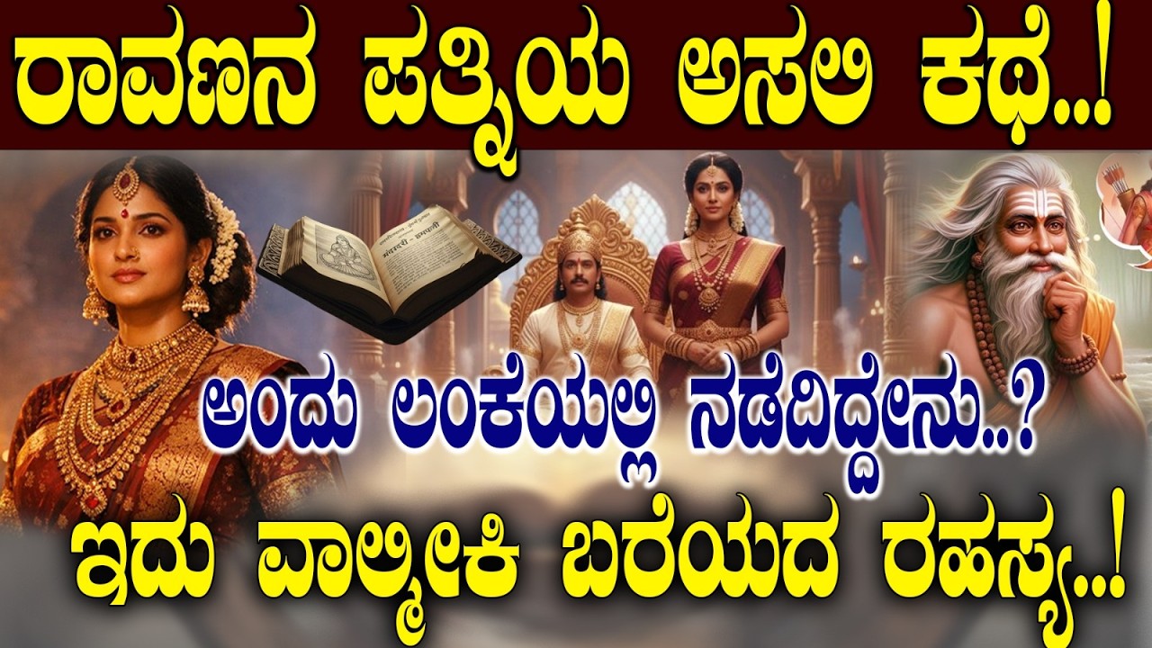 ರಾವಣನ ಪತ್ನಿಯ ಅಸಲಿ ಕಥೆ..! |THE REAL STORY OF RAVANA'S WIFE| | NAMMA NAMBIKE |