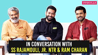 Jr. NTR, Ram Charan & SS Rajamouli Discuss RRR, Mahesh Babu, Sukumar, Shankar & Bajrangi Bhaijaan 2