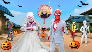 La boda de Halloween de Spider-Man: ¡Comienza el caos!
