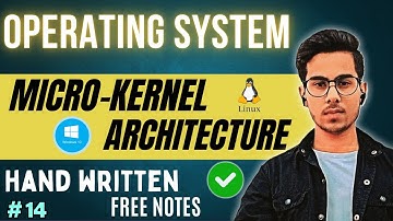 Lecture 14: Microkernel Architecture | Operating System Tutorial | Code Hacker