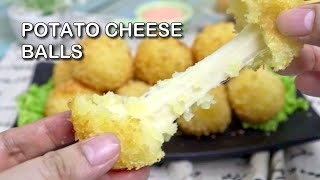 Potato Cheese Balls  | Easy to make Crispy and Cheesy Potato Balls recipe for your family