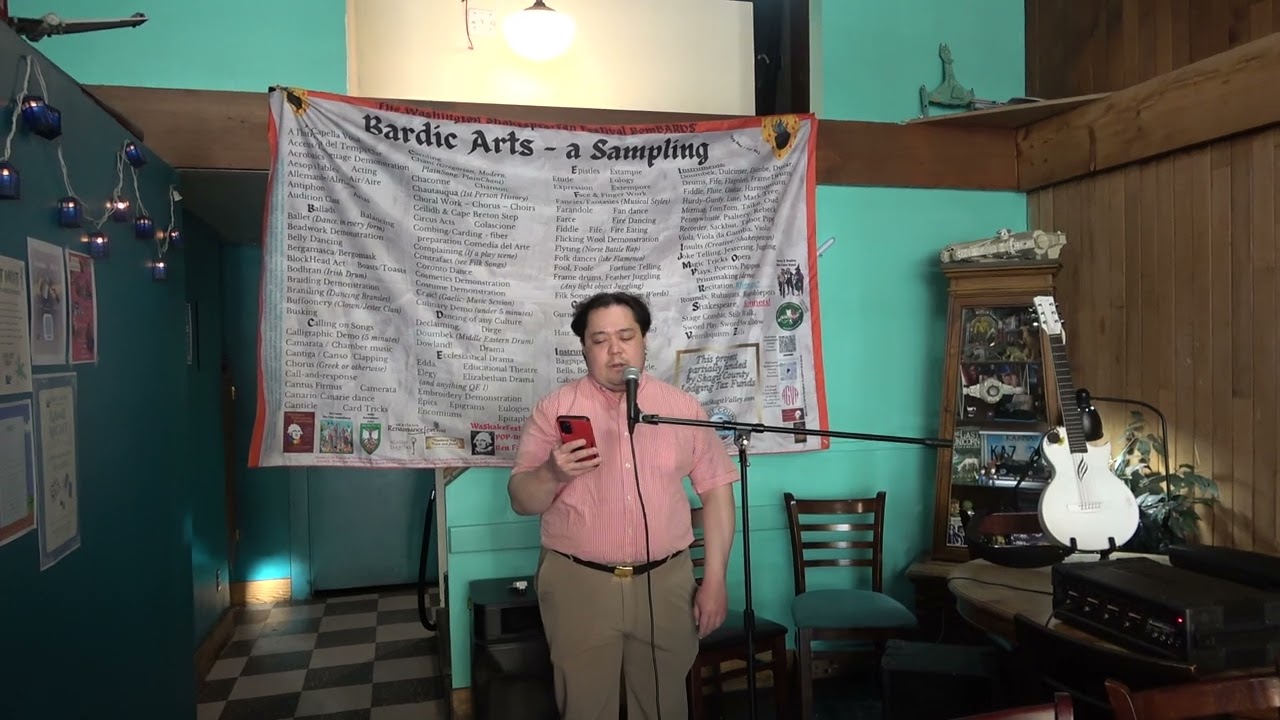 "The Shape that I'm in" Poem. Distant Worlds "Sizzle Reel Open Mic" 05/29/25. Thomas Clatterbuck!