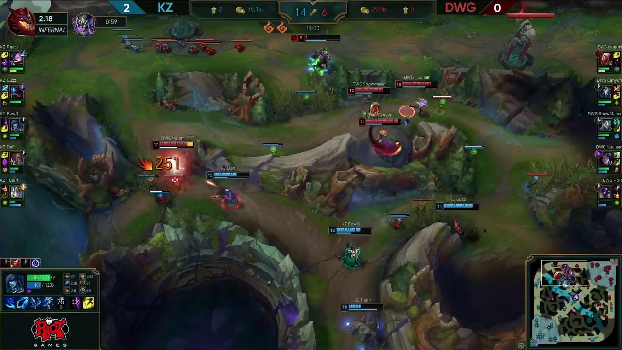 KZ vs DWG Highlights Game 3 LCK Spring 2019 Playoffs KingZone DragonX vs Damwon Gaming LCK Highlight