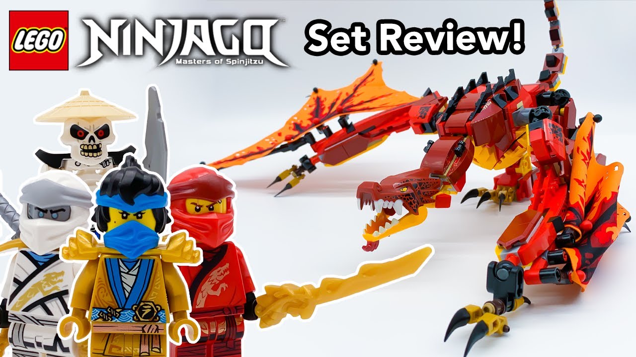 religion Thorny Dovenskab The Best Two-Legged LEGO Dragon? - Fire Dragon Attack Review! LEGO Ninjago  Legacy Set 71753 - YouTube