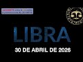 Horóscopo Diario - Libra - 30 de Abril de 2026.