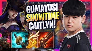 GUMAYUSI SHOWTIME WITH CAITLYN! - T1 Gumayusi Plays Caitlyn ADC vs Draven! | Season 2023