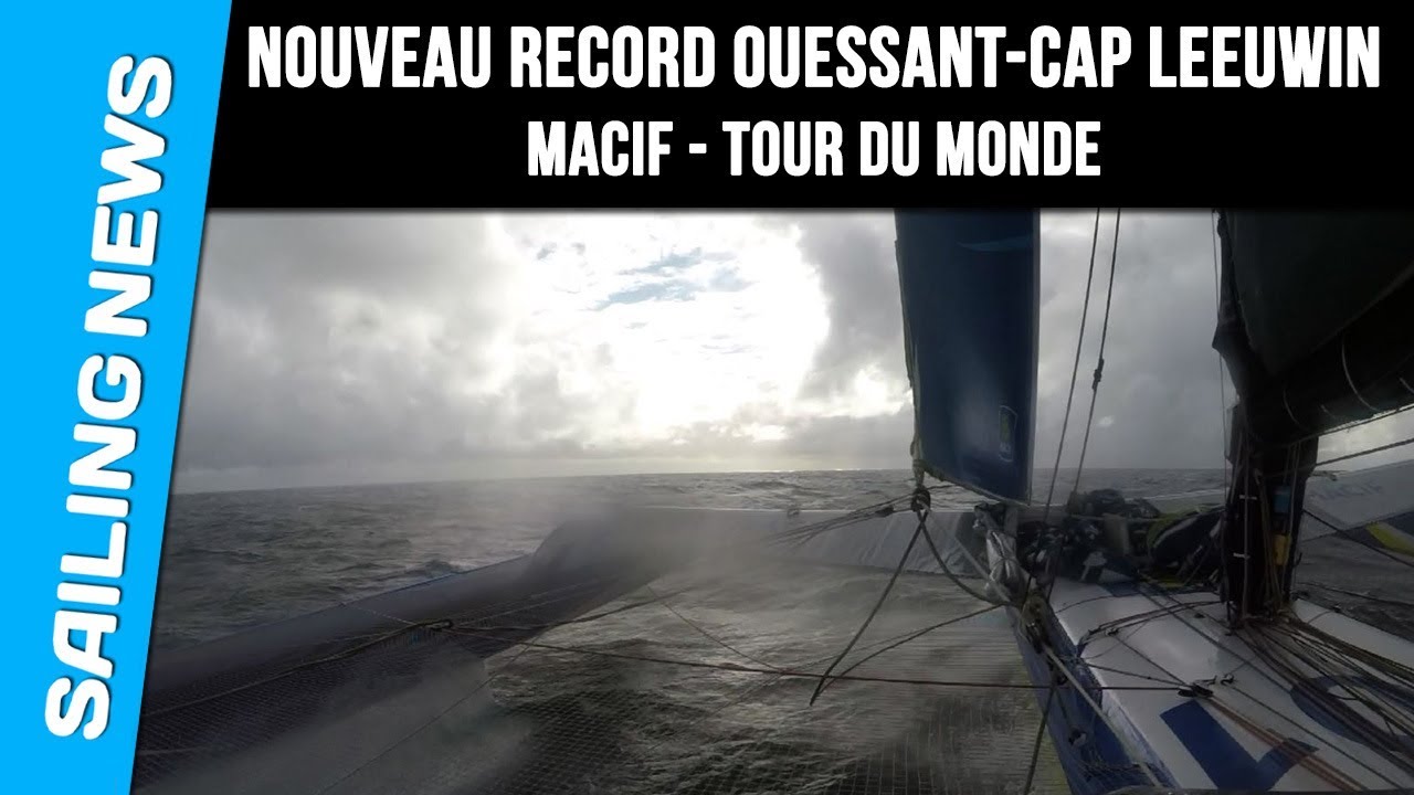 Nouveau record Ouessant/Cap Leeuwin - MACIF Tour du Monde