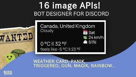 16 image APIs commands for Bot Designer For Discord / DBD / BDFD | Best image APis #7