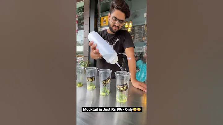 Mocktail in 99Rs only🥵🙄|| Indian street food - DayDayNews