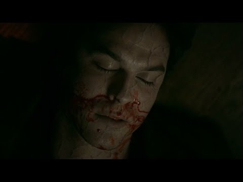 The Vampire Diaries: 8x06 - Alaric kills Damon with Matt's help, Damon dies [HD]