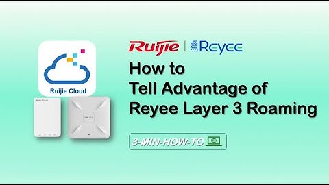 How to take advantage of Reyee layer 3 roaming