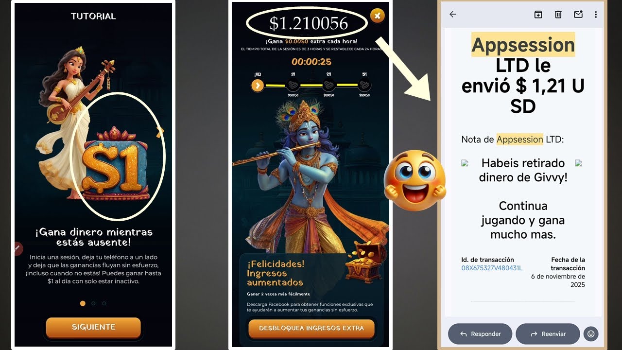 NUEVA APP! $1.21 A PAYPAL/AIRTM🤑 MYTHIC REALM APP! FULL & HONEST REVIEW🔥