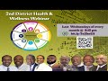 Omega psi phi fraternity second district health  wellness webinar