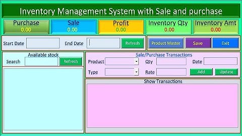 Mastering Excel VBA: Building a Comprehensive Inventory Software (Part 1)