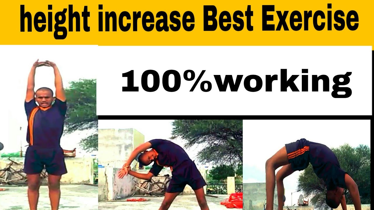 height increase Best exercise /how to increase height YouTube