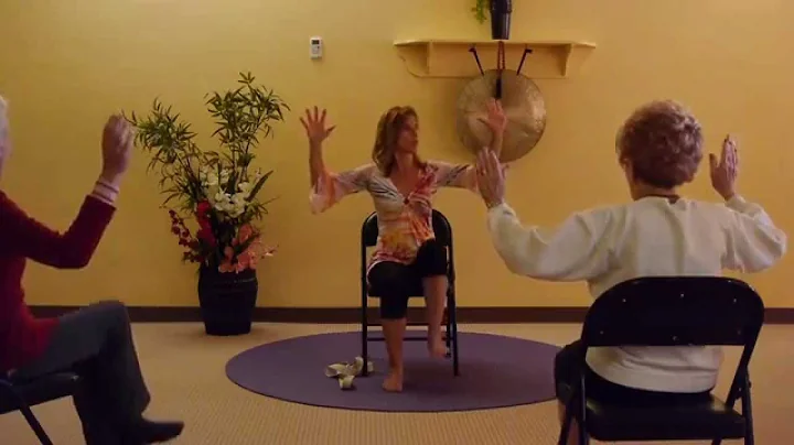 Foot Stomping Fun! Chair Yoga for Healthy Legs wit...