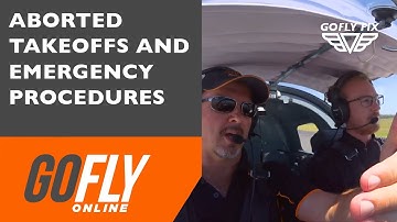 GoFly Fix: Aborted takeoffs and emergency procedures