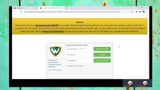 How to access the Registration Portal