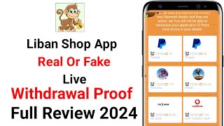 Liban Shop App | Liban Shop App Real Or Fake | Liban Shop App Withdrawal | Liban Shop Game screenshot 1