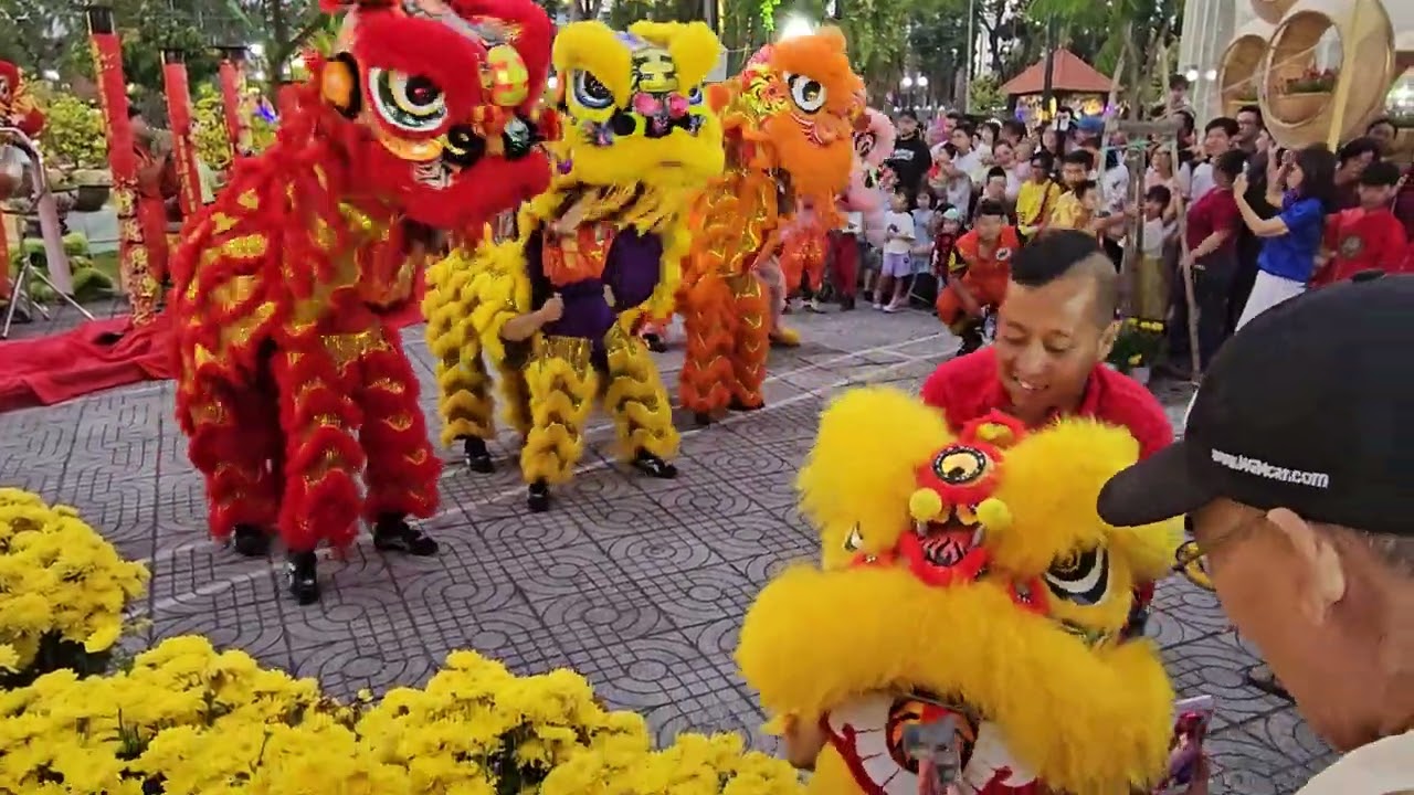 Múa lân mừng xuân Bính Ngọ 2026