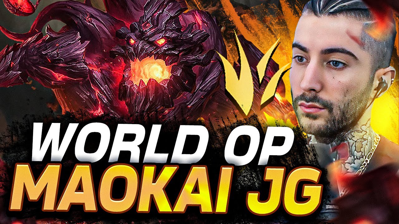 Maokai JUNGLE BROKEN New Worlds Jungle Pick Learn the Tree YouTube