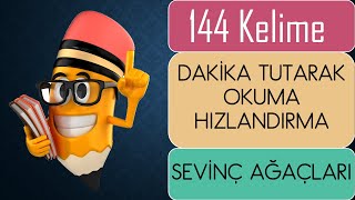 Daki̇ka Tutarak Hizli Okuma Çalişmasi 3 Ve 4 Sınıf Hızlı Okuma Çalışması 144 Keli̇me