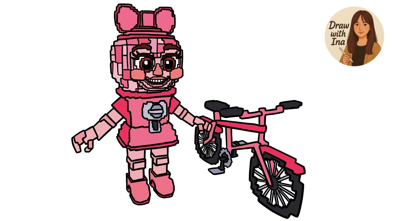 How to draw Chicleteirita Bicicleteirita from Steal a Brainrot (Roblox ...