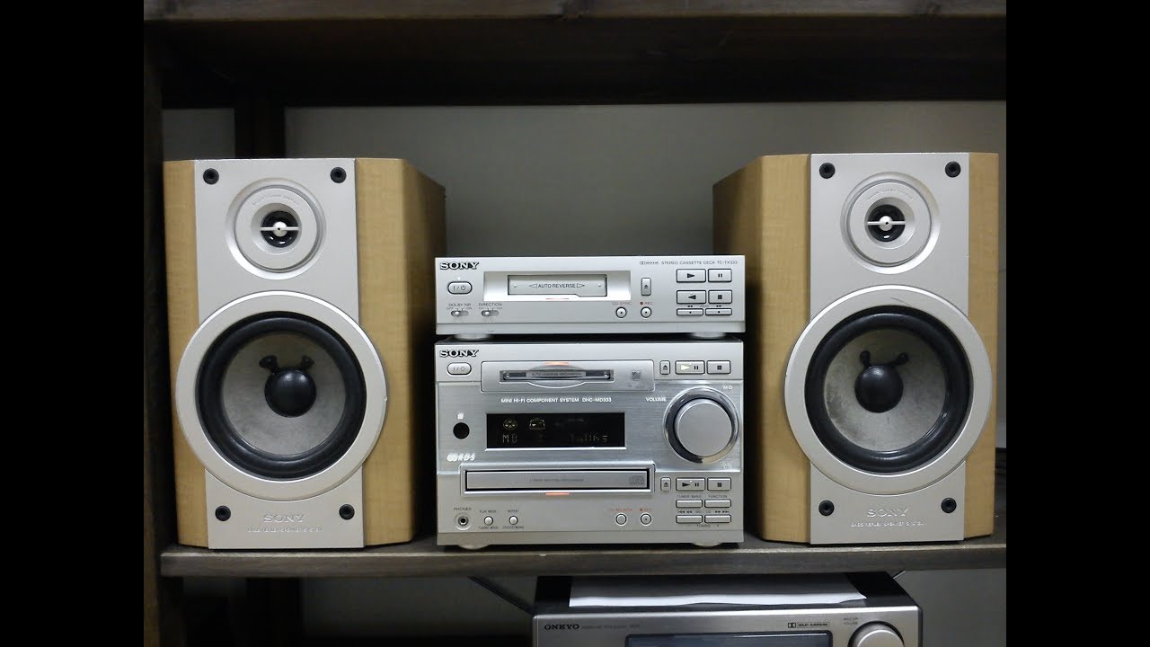 SONY DHC-MD333 Hi-Fi (Japan) - YouTube