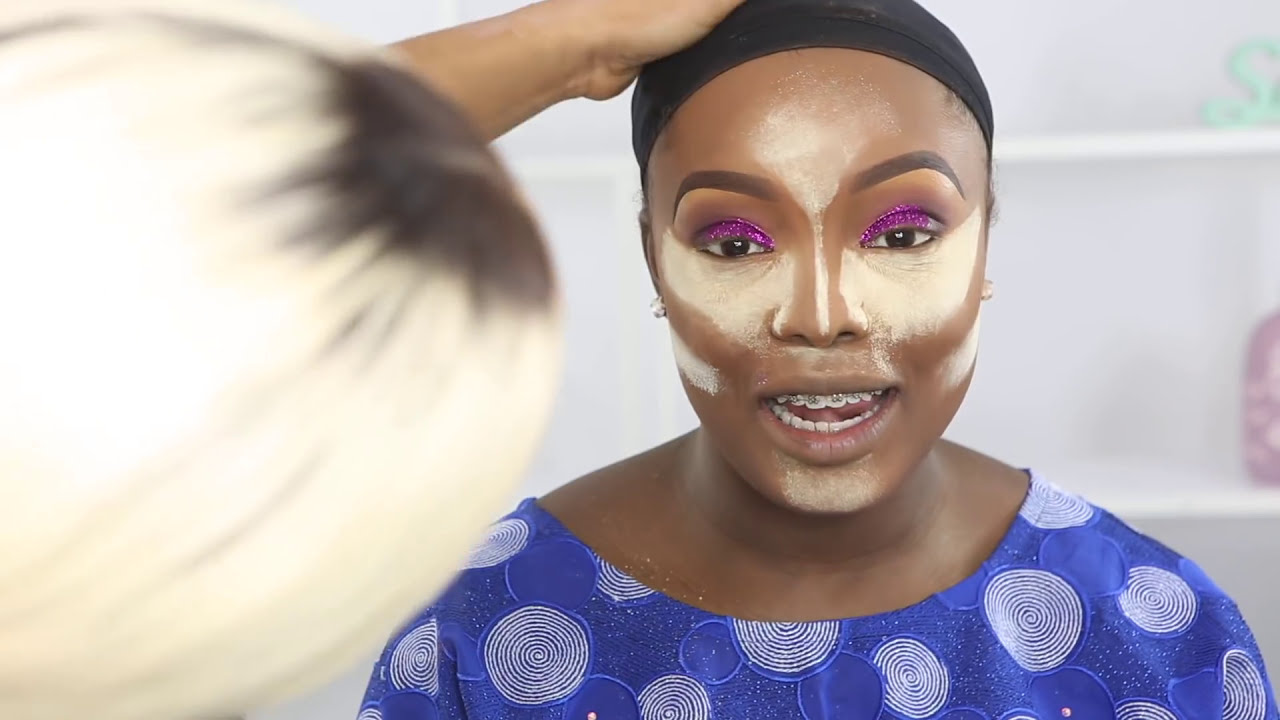 nigerian wedding client makeup and gele transformation vlog2| uk