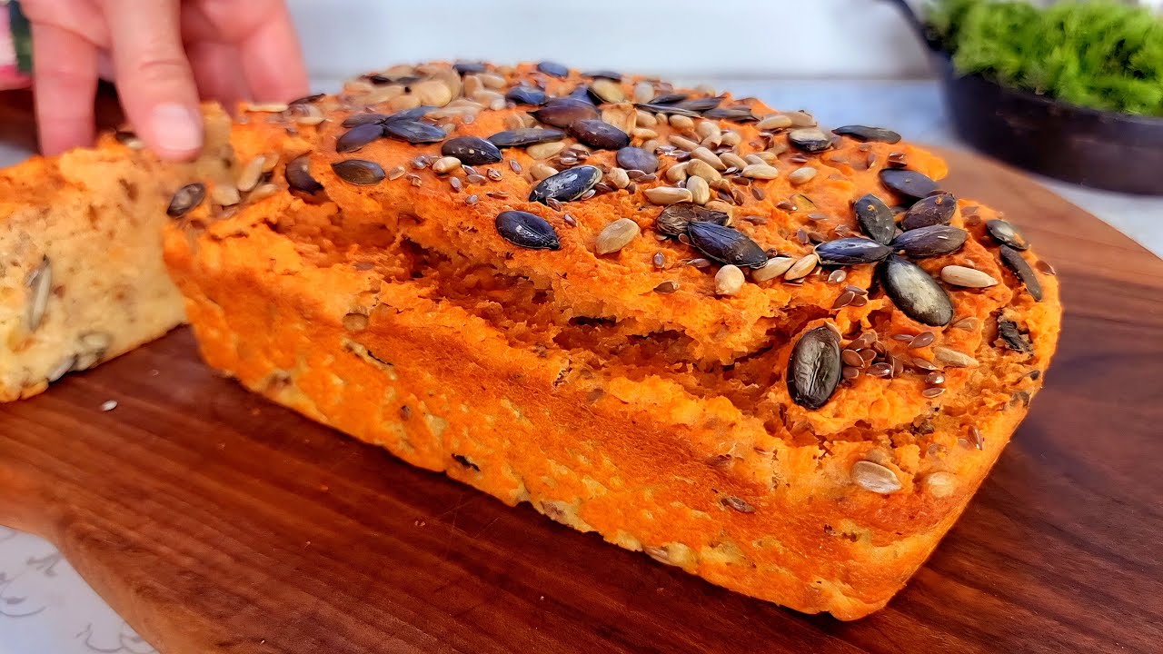 Белковый чечевичный хлеб дома! Если у вас есть чечевица, тогда приготовьте этот хлеб!