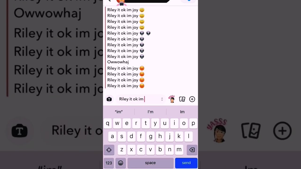 Riley It Ok Im Joy Woaahah Funny Emoji Memes Fyp Viral Trending