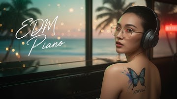 EDM Piano Mix 2025 #3 - Tropical Chill EDM | Relax & Boost Creativity Music