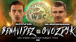 David Benavidez VS Oleksandr Gvozdyk : The Fight Breakdown