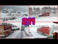 Schnee, Unfälle und Vollsperrung - Truck TV Amerika #211