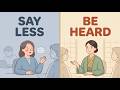 The Japanese Way to Be Heard at Work Without Talking More