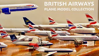 BRITISH AIRWAYS  AIRPLANE MODEL COLLECTION