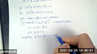 Celebrity Differential Equations Class 4-2: Boundary -Value Problems, Homogeneous and Nonhomogeneous Equations Profile