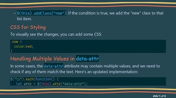 Adding a Class to Elements Based on Custom data Attributes with jQuery