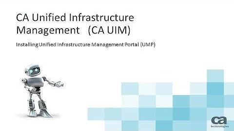 Installing Unified Management Portal (UMP)