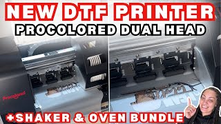 NEW DTF PRINTER | UNBOXING + SETUP | PROCOLORED DUAL HEAD
