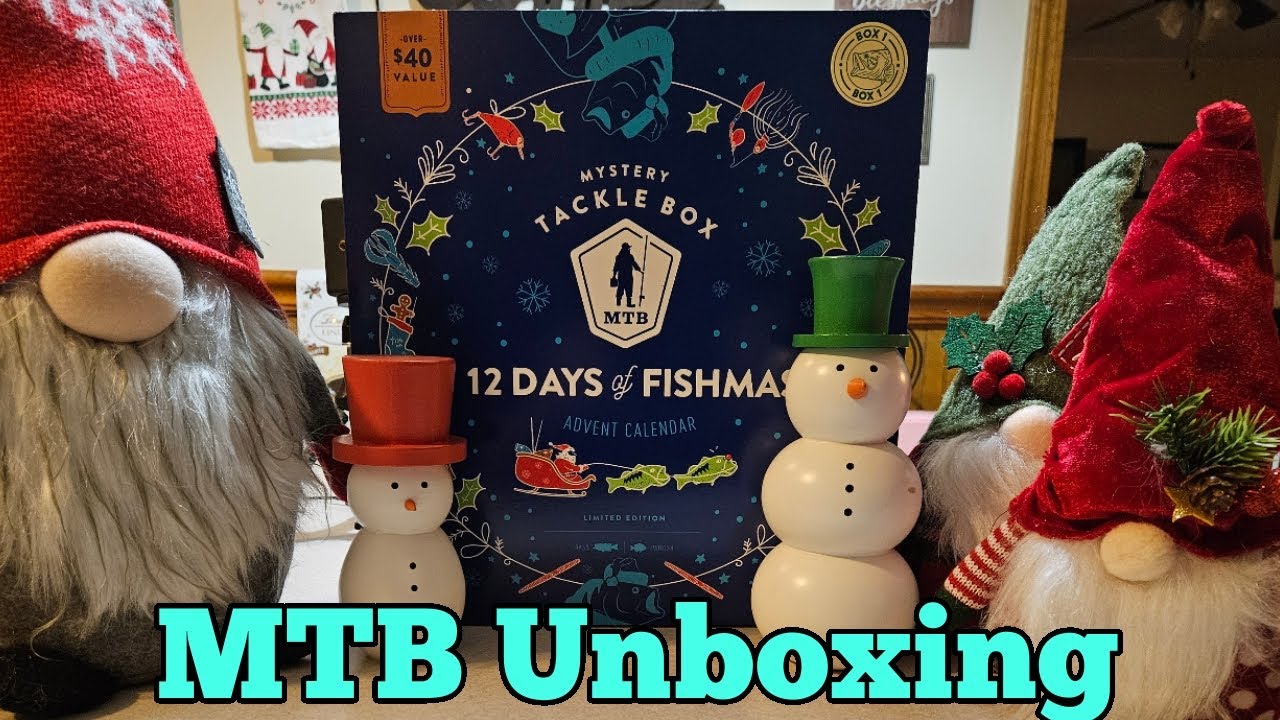 Mystery Tackle Box, 12 Days Of Fishmas