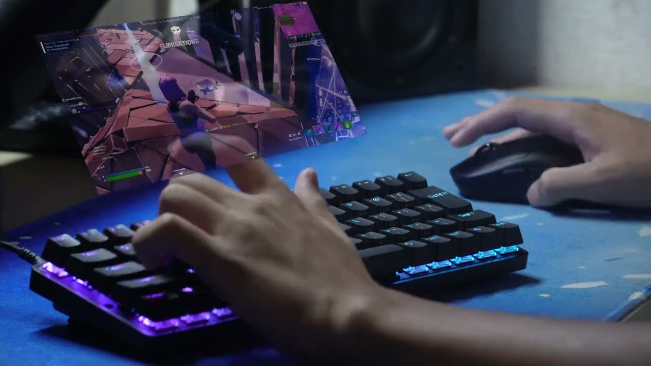 【4K】フォートナイトASMR😎キーボード打鍵音✨ApexPro mini