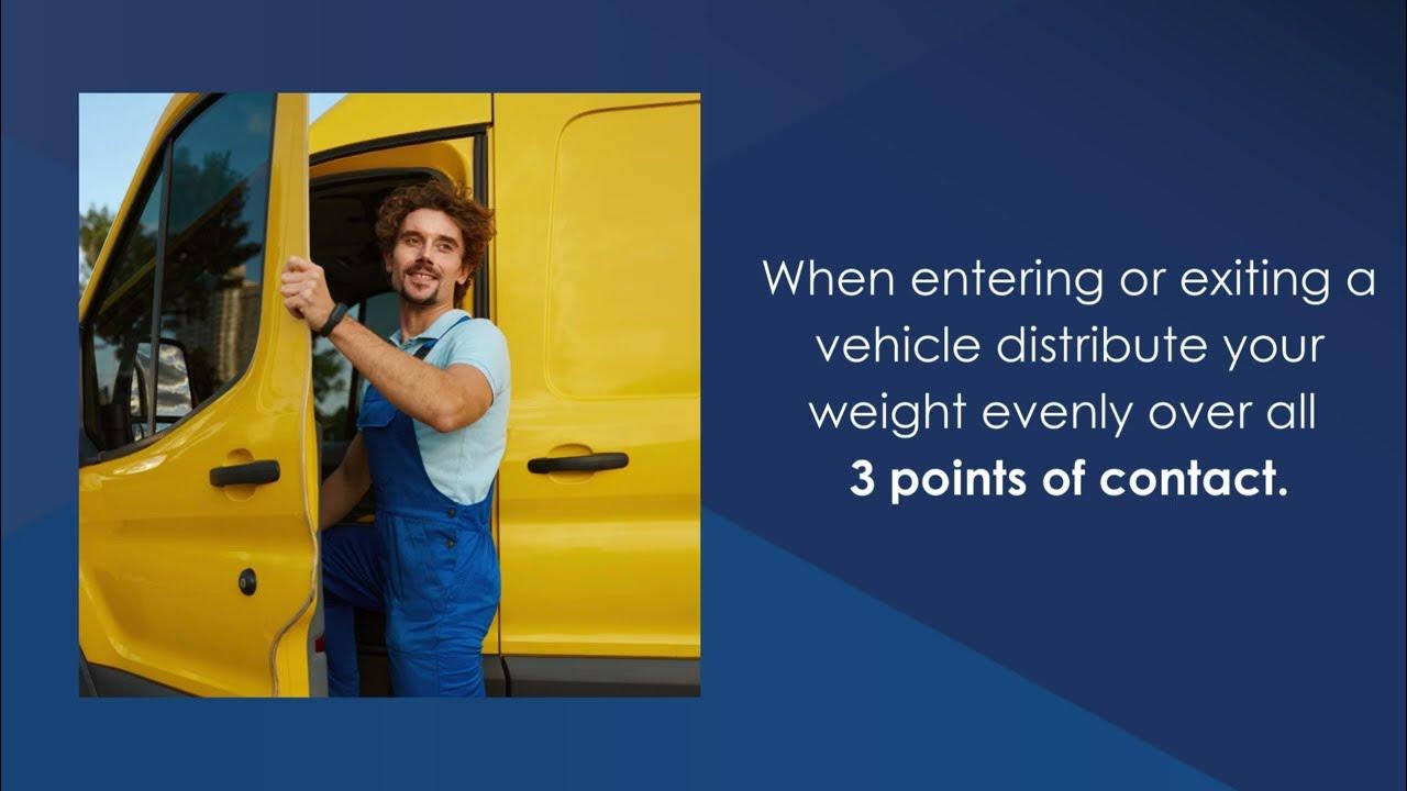 Mastering the three points of contact rule for safe vehicle entry